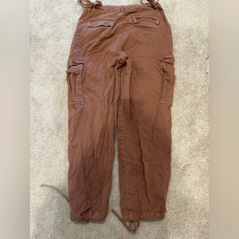 Boyish by Her Denim Cargo Kai Pant Brown 28 - Picture 2 of 4